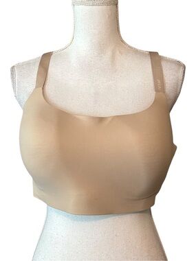 Aerie Smoothez Full Coverage Wire Free Bra SZ XL in Nude